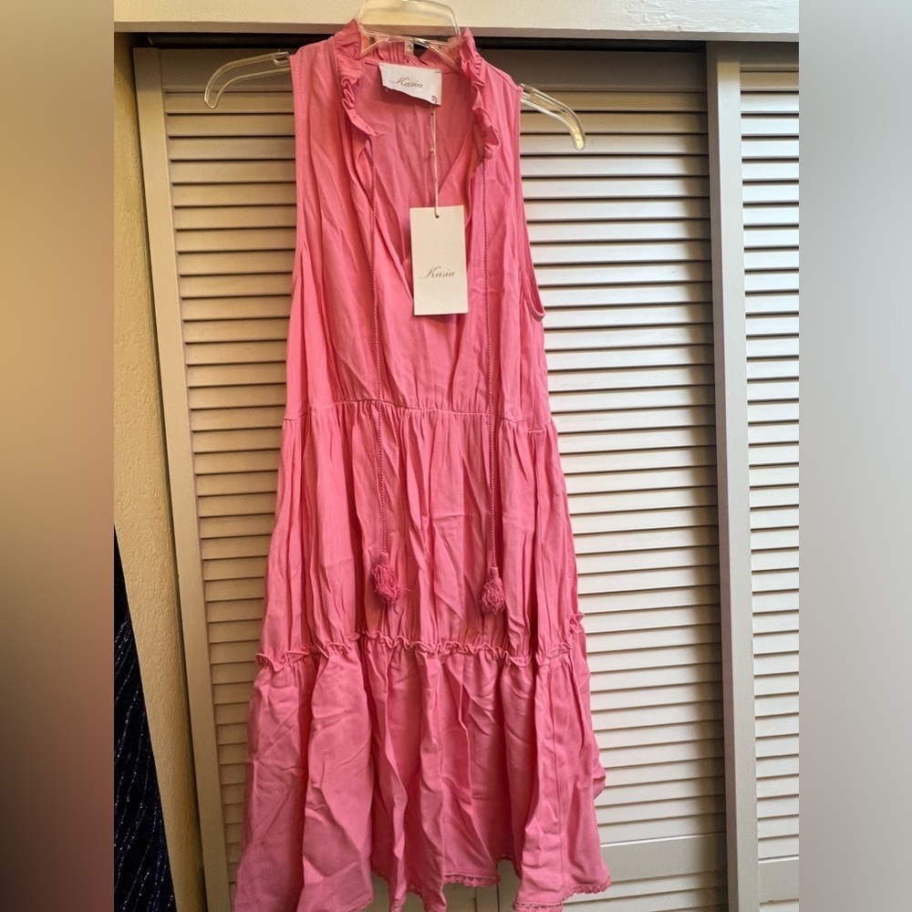 NEW Kasia Patmos Sleeveless Pink Dress